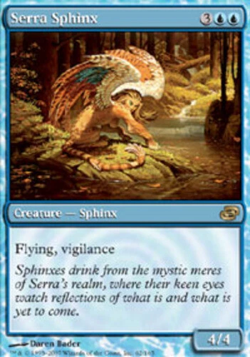 Serra Sphinx ~ Near Mint Planar Chaos MTG Magic UltimateMTG Blue Card - Image 1 of 1