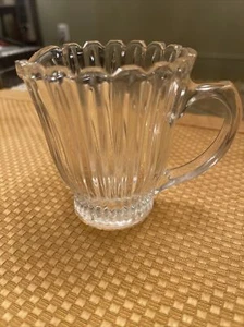 MIKASA Royal Suite Clear Glass Creamer Pitcher - Picture 1 of 3