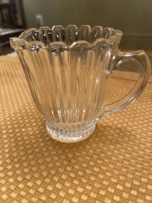 MIKASA Royal Suite Clear Glass Creamer Pitcher - Image 1 of 3