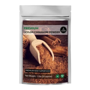 Ceylon Zimtpulver (1lb), gemahlen Premium Qualität von Naturevibe Botanicals | - Bild 1 von 12
