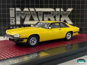 MATRIX 1/43 JAGUAR XJ-S COUPE' 1975 YALLOW ART. MX41001-202 - Picture 1 of 3