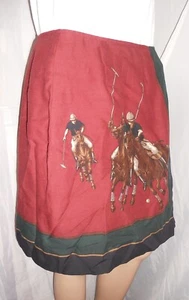 Polo Ralph Lauren Damen Rock mit Polo-Motiv in Größe S aus 100% Wolle - Bild 1 von 5