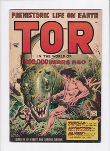TOR #4 [1954 FN-] JOE KUBERT ART!   ST. JOHN PUBLISHING - Picture 1 of 2