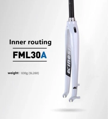 26/27.5/29inch Mtb Road Bike Rigid Fork Tapered Disc Brake Thru Axle 100*15mm - Image 1 of 4