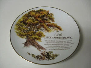 DE COLECCIÓN - PLACA COLECCIONABLE - AVON - 5º ANIVERSARIO AVON - EL GRAN ROBLE - ÁRBOL - Imagen 1 de 2