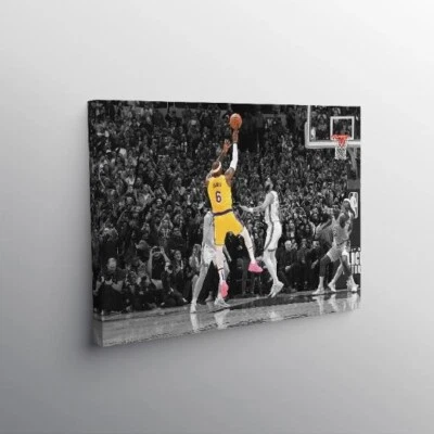 LeBron James | Canvas | Scoring Record | Los Angeles Lakers | GOAT - Image 1 of 3