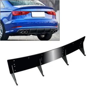 Rear Bumper Diffuser Rear Splitters For Audi S3 8V Sedan Pre-facelift 2013-2015 - Picture 1 of 8