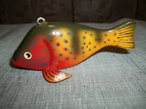 James Stangland Fish Spearing Decoy Panfish - Picture 1 of 7