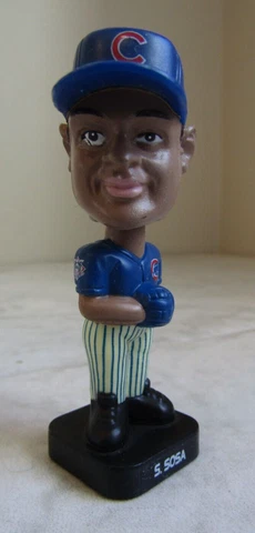 KF Holding Post Cereal 2002 MLB Chicago Cubs Sammy Sosa Bobblehead 3" Cover