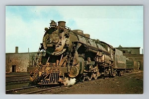Trains -Lackawanna #1131 Wide Fire Box Pacific Locomotive Vintage Postcard - Picture 1 of 2