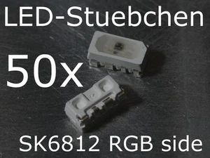 50x SK6812 Side - RGB LED mit integriertem Treiber IC - Bild 1 von 1