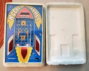 Vintage Pocket Pinball By Tandy Radio Shack Electronic Toys WORKS with Styrofoam - Picture 1 of 23