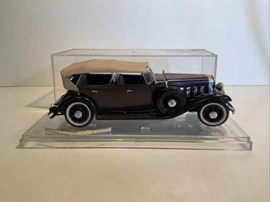 Oldtimer gebautes Plastikauto Modell Ford? Coupe Cabrio alter Roadster im Koffer - Bild 1 von 15