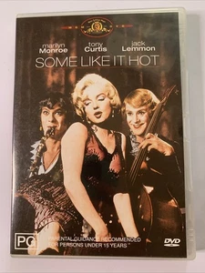 Some Like It Hot (DVD, 1959) Marilyn Monroe, Tony Curtis, Jack Lemmon Region 4 - Bild 1 von 3