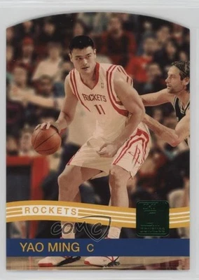 2010-11 Donruss Emerald Die-Cut Yao Ming #83 HOF - Image 1 of 2