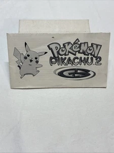 Pokemon Pikachu 2 GS Gold Silber Virtual Pet NUR Anleitung - Bild 1 von 3