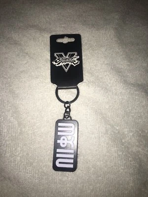 New Street Fighter V (5) Ryu Logo Medal Keychain Bioworld Capcom - Image 1 of 2