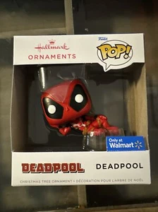 Hallmark Funko Pop Marvel Deadpool Ornament Exclusive New In Box FREE SHIPPING!! - Picture 1 of 4