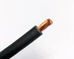 10' FT 8 AWG GAUGE WELDING & BATTERY CABLE BLACK USA COPPER - Picture 1 of 1