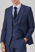 Jack Martin - Blue Tweed 3 Piece Suit