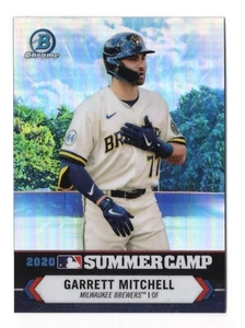 Garrett Mitchell 2021 Bowman Chrome Baseball 2020 Summer Camp #SC-12 Brewers - Picture 1 of 2