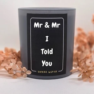 Funny Mr & Mr Wedding Gift Present For New Couple Wedding Party Brides - Picture 1 of 4
