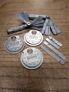 Vtg Champion K-D Tools Mastertool Gap Feeler Gauge Lot Automotive Spark Plugs - Picture 1 of 7