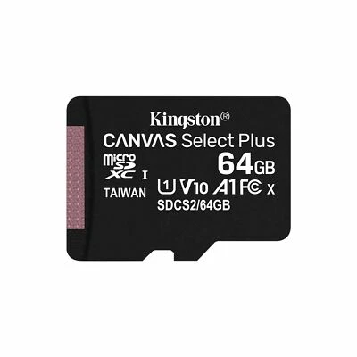 Kingston Canvas Select Plus 64GB microSDXC Memory Card - Image 1 of 2
