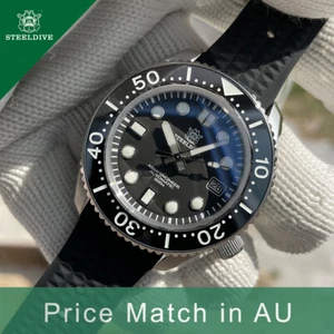 Steeldive SD1968, Monobloc, NH35, DD AR Sapphire, Lume, 300m Diving, Waffle,BNIB - Picture 1 of 10