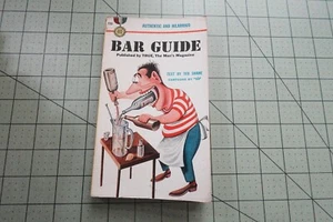 THE BAR GUIDE TEXT BY TED SHANE CARTOONS BY VIP 1950 GOLD MEDAL BKS HUMOR PB - Bild 1 von 3