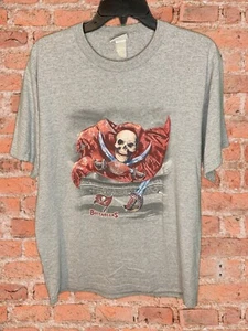 Vintage Lee Sport Tampa Bay Buccaneers grau Shirt riesige auffällige Grafik - Bild 1 von 3