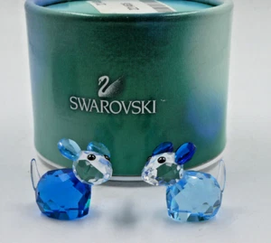 RARO COMO NUEVO SWAROVSKI CRISTAL LOVLOTS PIONEER BOBBY & PIERRE RATONES #5004630 EN CAJA - Imagen 1 de 4