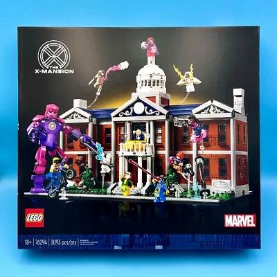 LEGO Marvel X-Men: The X-Mansion (76294) Gambit Sentinel 10 Minifigures SEALED - Image 1 of 4