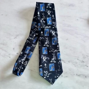 Corbata vintage 1997 de personajes de dibujos animados de Looney Tunes nueva con etiquetas Deadstock - Imagen 1 de 4