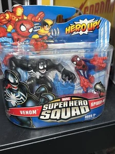 SpiderMan Veneno Marvel Super Hero Squad Hasbro Serie 7 Mini Figura 3 Pulgadas Paquete de 2 - Imagen 1 de 3