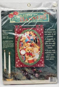 Dimensions Holiday Banners Christmas in Toyland Banner Kit or Quilt Panel - Bild 1 von 4