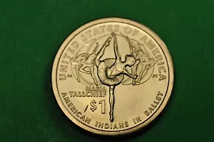2023-P FDC Zecca di zecca Stato (Sacagawea/Nativi americani) moneta da un dollaro USA - Foto 1 di 2