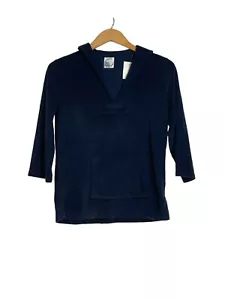 J. Camisa tejida de tela de felpa CREW para mujer talla S - Imagen 1 de 8