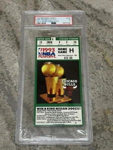 Boleto 3 de las Finales de la NBA 1993 PSA BULLS MICHAEL JORDAN 44 PUNTOS (3 OT) PSA 5 - Imagen 1 de 3