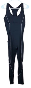 Fabletics Motion365+ Racerback Jumpsuit, Gr. M, Schwarz/Reflektierend Silber Neu mit Etikett - Bild 1 von 6
