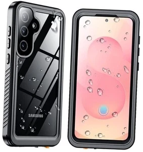 Designed for Samsung Galaxy S25 Case Waterproof,Built-in Screen & Lens - Picture 1 of 8