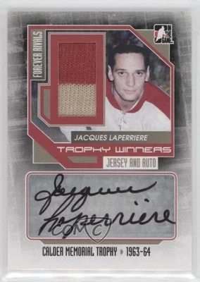 2012 ITG Forever Rivals Series Trophy Winners Jersey and Jacques Laperriere Auto - Image 1 of 2