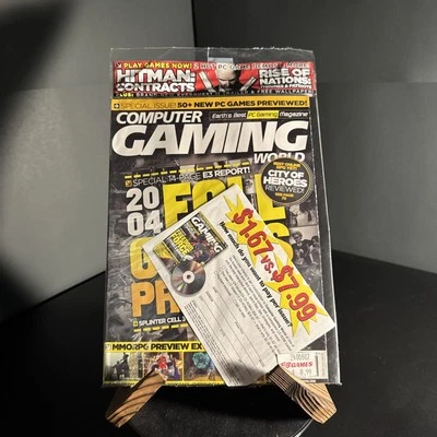 Computer Gaming World  Magazine Aug 2004 #241 2004 Fall Games Preview Sealed - Image 1 of 4