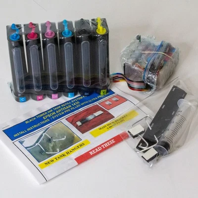 CIS CISS Ink System for Epson Artisan 1430 Printer 79 Cartridge (T079) NOS - Image 1 of 4
