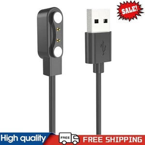 Kabel szybkiego ładowania magnetyczny 1M USB 2 pin przewód ładujący do smartwatcha COLMI I30 - Zdjęcie 1 z 12