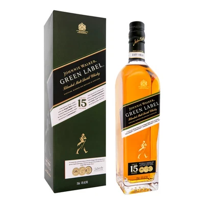Johnnie Walker Green Label Blended Scotch Whisky 700ml - image 1 of 2