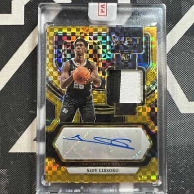 2023-24 Select - RPA Gold # 5/10 - Sidy Cissoko RC - Spurs - Image 1 of 3
