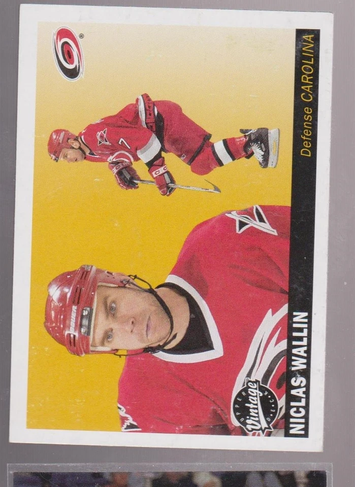 Carolina Hurricanes Cards Inserts Vintage Rookies Collection - Image 1 of 1