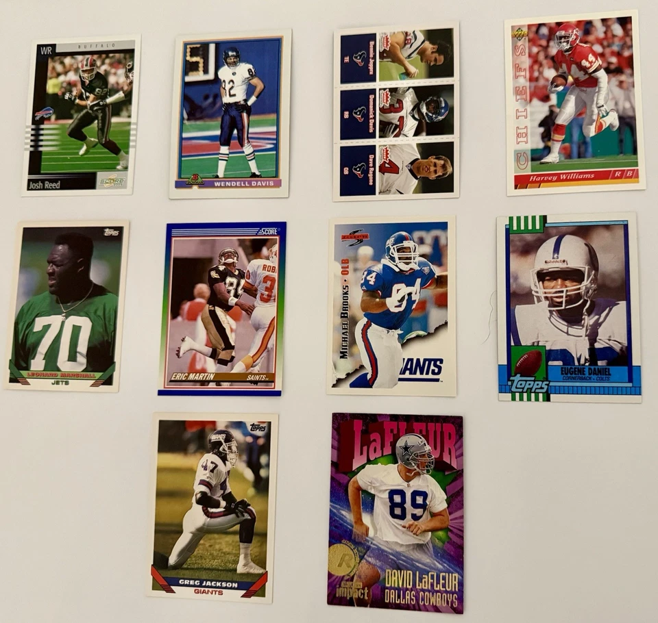 Diez tarjetas de la NFL de ex jugador de fútbol americano de LSU Foto 1 de 1