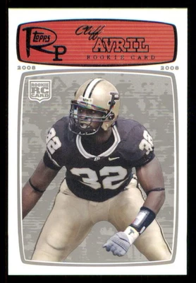 2008 Topps Rookie Progression Silver #54 Cliff Avril /299 - Image 1 of 2
